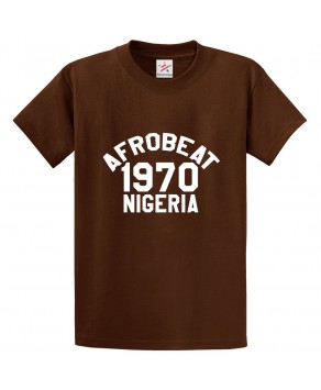 Afrobeat 1970 Nigeria Classic Unisex Kids and Adults T-Shirt for Music Fans